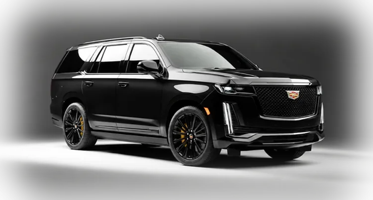 Black Cadillac Escalade chauffeured vehicle